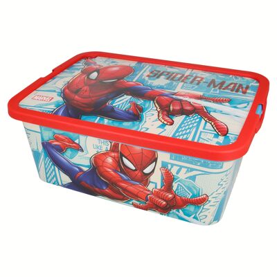 Stor caja click 13 l. spiderman comic book #