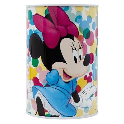 STOR METALLIC PIGGY BANK MINNIE FEEL GOOD