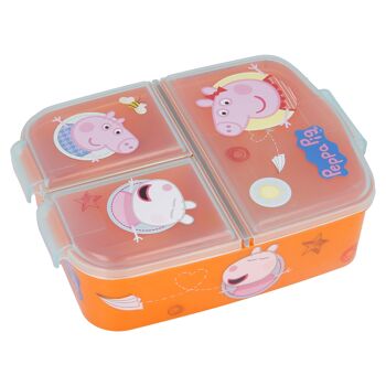 STOR MULTIPLE SANDWICH BOX PEPPA PIG CORE