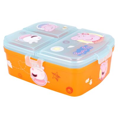 STOR SANDWICH BOX MULTIPLE XL PEPPA PIG KINDNESS COUNTS