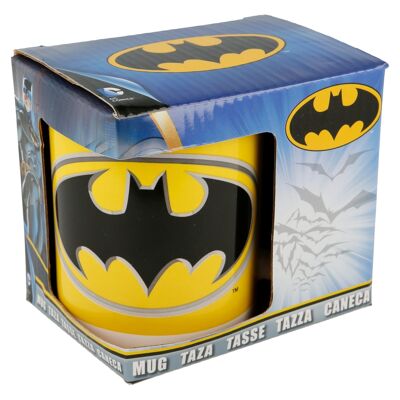 Stor taza ceramica 325 ml en caja regalo batman logo