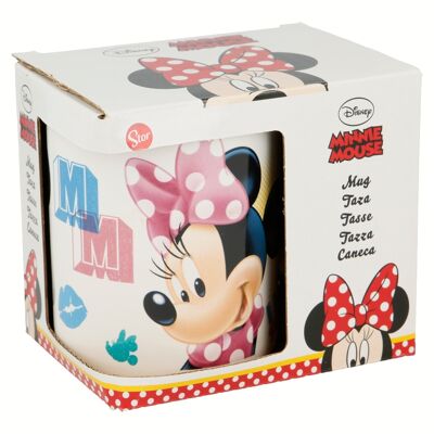 Stor taza ceramica 325 ml en caja regalo minnie summer crush