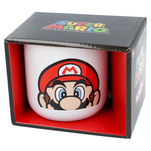 Stor taza ceramica desayuno 400 ml en caja regalo  super mario young adult