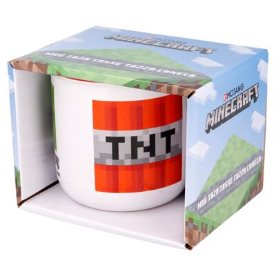 STOR TAZZA COLAZIONE IN CERAMICA 400 ML IN CONFEZIONE REGALO MINECRAFT YOUNG ADULT