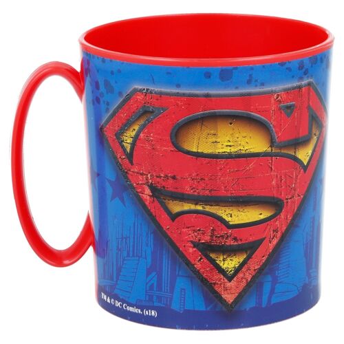 Stor taza micro 390 ml superman symbol