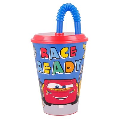 Stor vaso caña easy 430 ml cars lets race