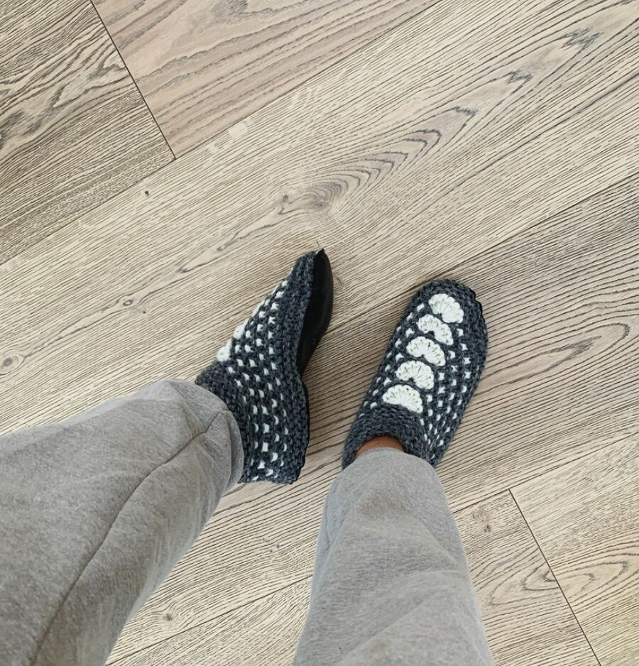 Aleksa Pantofole con suola