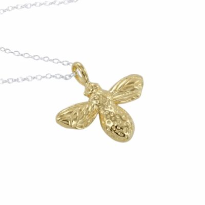 Honey Bee Necklace – Gold