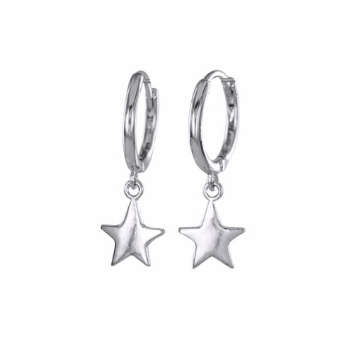 Star Sleeper Earrings- Silver