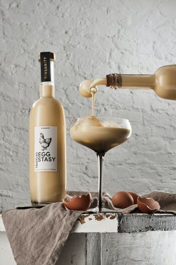 EGGSTASY truffé - lait de poule au gin truffé - 500 ml 2