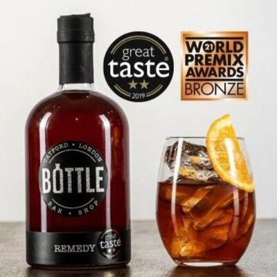 Award Winning Remedy Cocktail, with brandy and orange liqueur