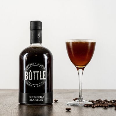 Espresso Martini Cocktail, with cold brew coffee and vodka