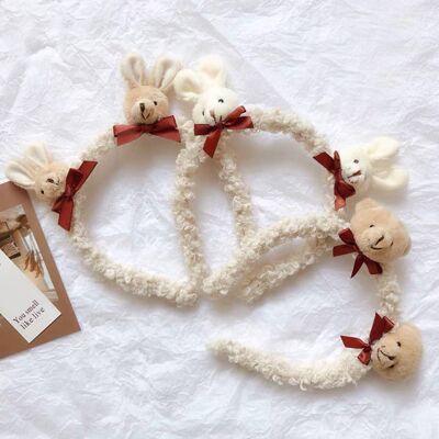 Cute Rabbit Ear Bear Cartoon Headband , SKU087