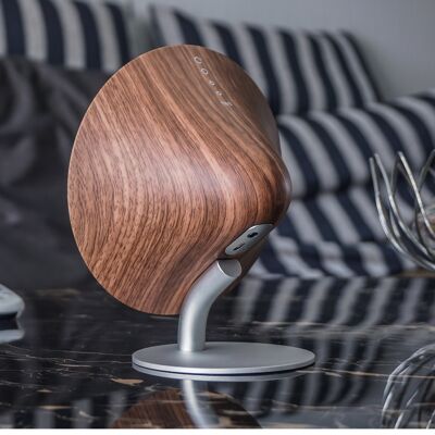 Mini Halo One Bluetooth Speaker - Walnut