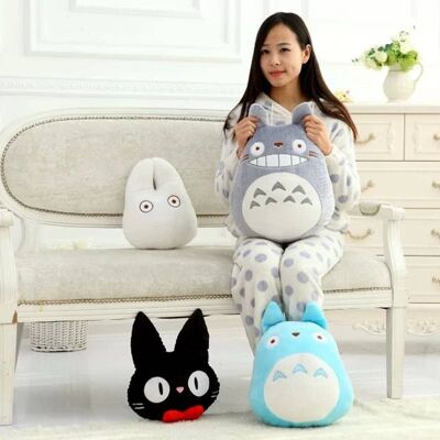 Cute Totoro Plush Pillow Stuffed Kiki Totoro Toy , SKU202