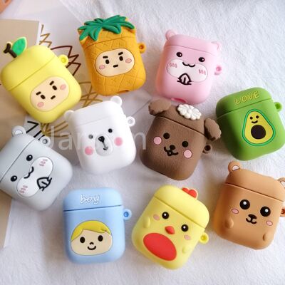 Cute Wireless Earphone Case For AirPods 2 case , SKU243