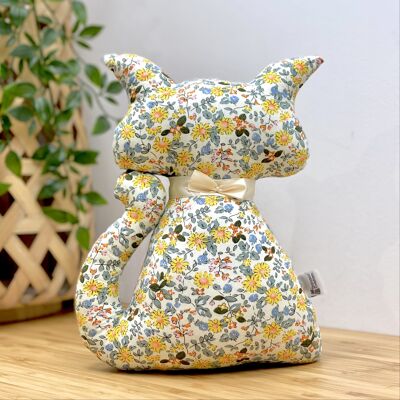 Tope de puerta para gatos, “Louise” amarillo