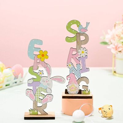 Easter Spring Wooden Ornament Easter Decor , SKU718