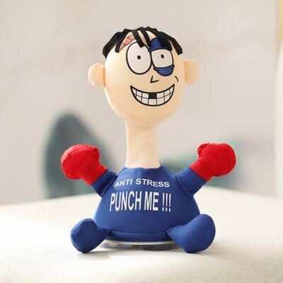 Electric Plush Anti-Stress Toy Touching Punch finger toy , SKU727