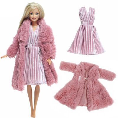 Fashion Doll Accessories for Barbie Doll Clothes Kids Toy , SKU1027
