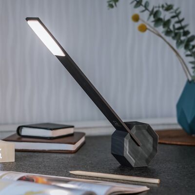 Octagon One Portable Desk Light - Black