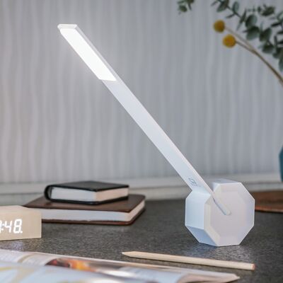 Octagon One Portable Desk Light - White