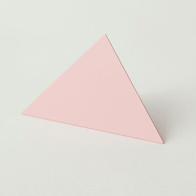 Clip per foto geometrica - rosa - triangolo
