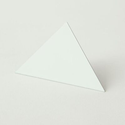 Geometric Photo Clip - White - Triangle