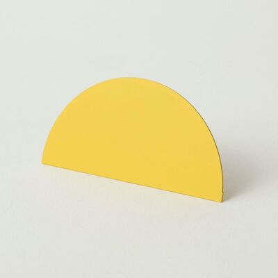 Clip per foto geometrica - Giallo - Cerchio