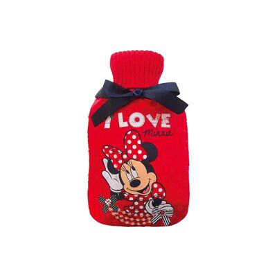 Disney Minnie Mouse Hot Water Bottle & cover set 2LTR