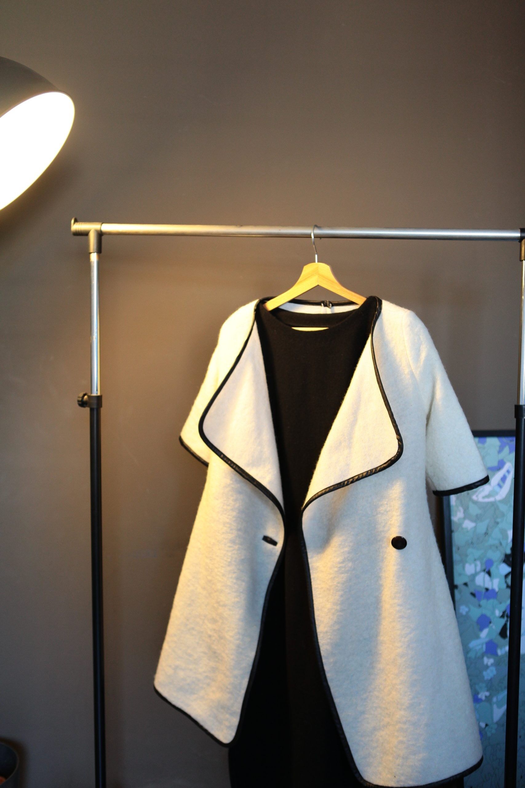 Abito Chloe lana organica - tortora