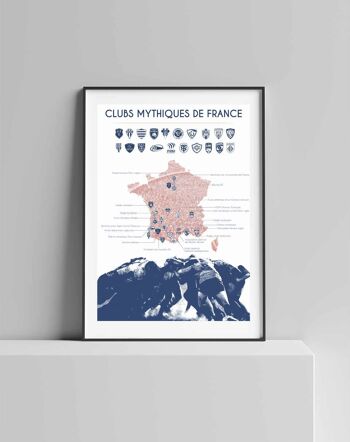 Affiche clubs mythiques de France 3