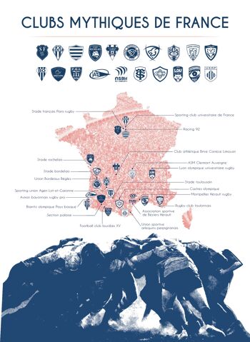 Affiche clubs mythiques de France 5