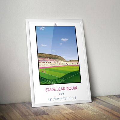 Jean Bouin stadium poster