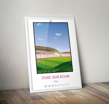 Affiche stade Jean Bouin 1