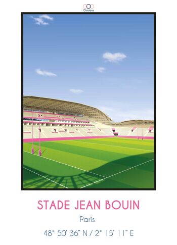 Affiche stade Jean Bouin 4