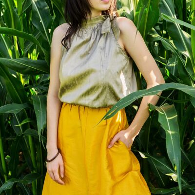 Gonna Sunny wild silk - blu navy