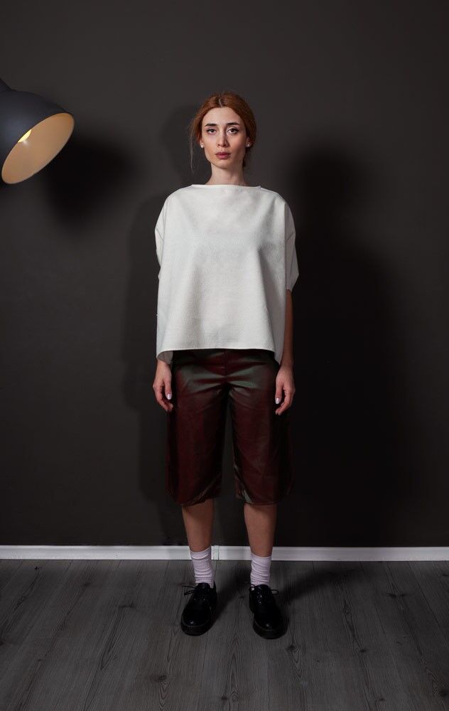 Maglia Oversize Jasmine Cashmere Misto Lana - Sabbia