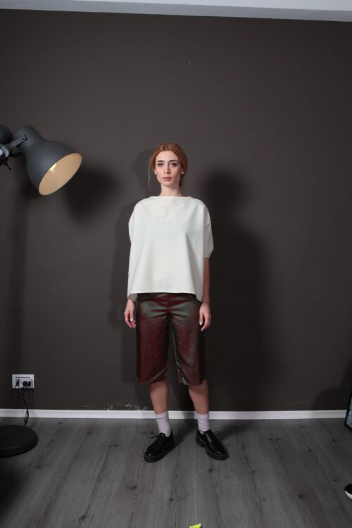 Hosen Elena Taffeta Seide 1/3