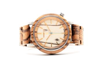 Montre en bois et métal homme  - OPERA WOOD 2