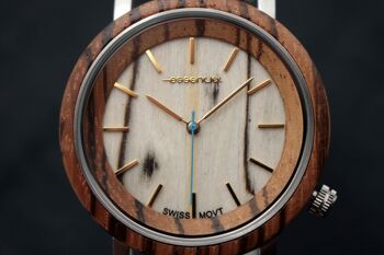 Montre en bois et métal homme  - OPERA WOOD 4