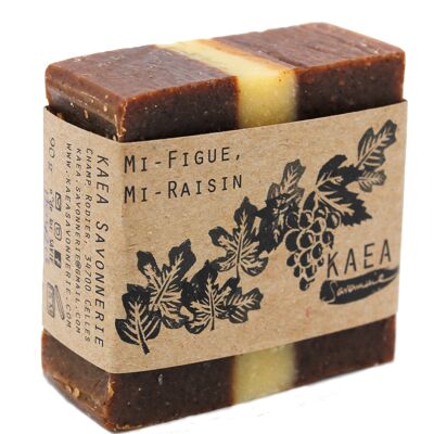 Organic soap "Half-fig half-grape"