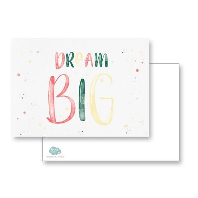 Postkarte "Dream Big"