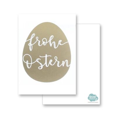 Postkarte "Frohe Ostern"