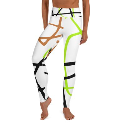 Micasso Fluorescent Print Leggings