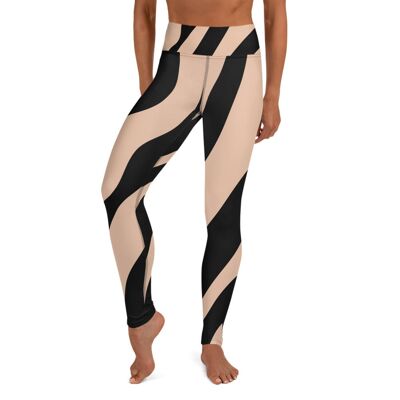 Jungle Black & Tan Leggings