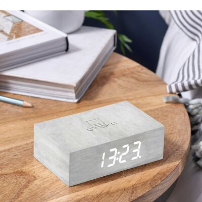 Flip Click Clock - White Birch