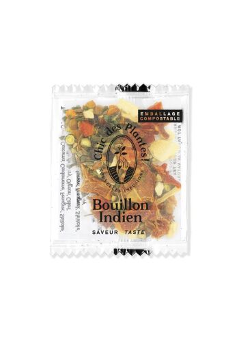 BOUILLON INDIEN (BOÎTE 12 SACHETS) - TOMATE, CUMIN, CURRY 2