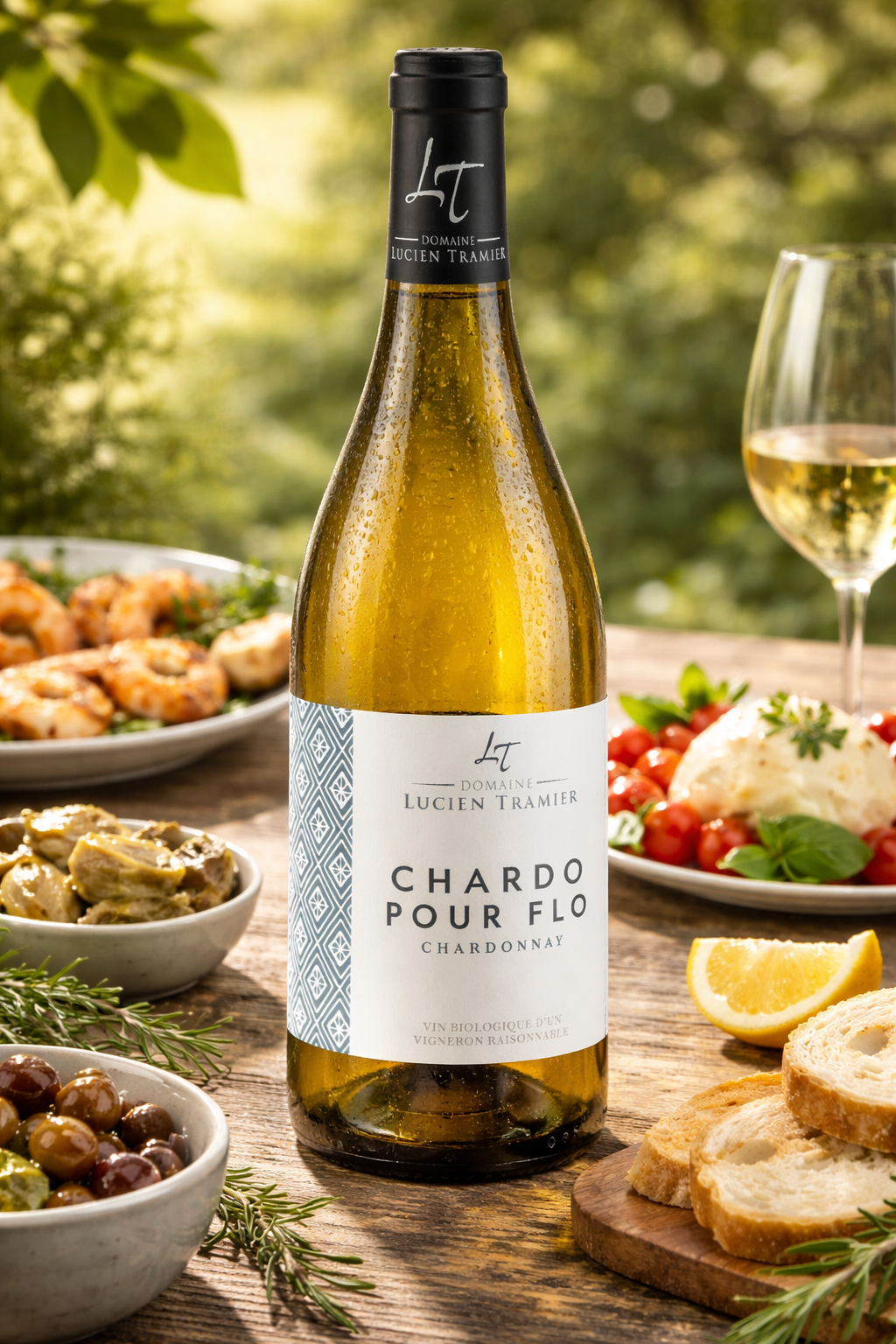 IGP Méditerranée Blanc "Chardo pour Flo" 2025 wine
