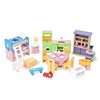 Juego inicial - Muebles para casa de muñecas ME040/ Muebles iniciales (2022)